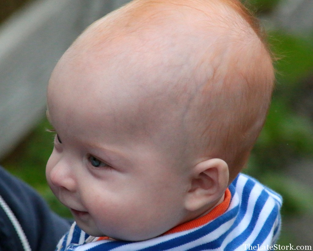 Look at that red hair! :)